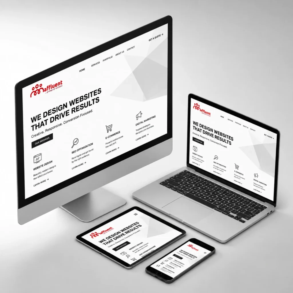 Responsive Agency Website Design