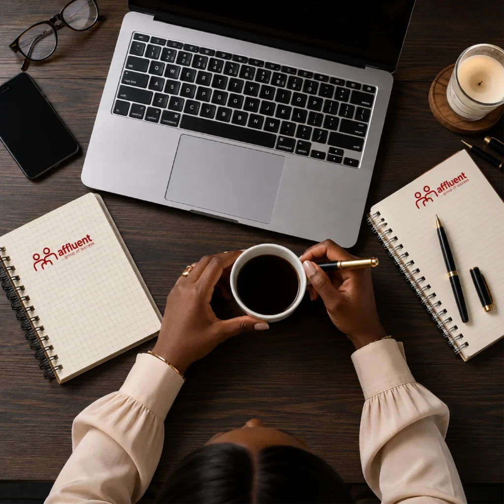 website design-Elegant Flat Lay Workspace Moment